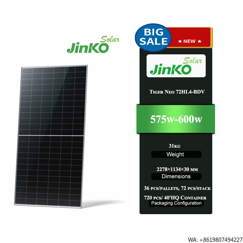 Jinko Solar Panel Tiger Neo - Painel Solar de Alta Qualidade Jinko