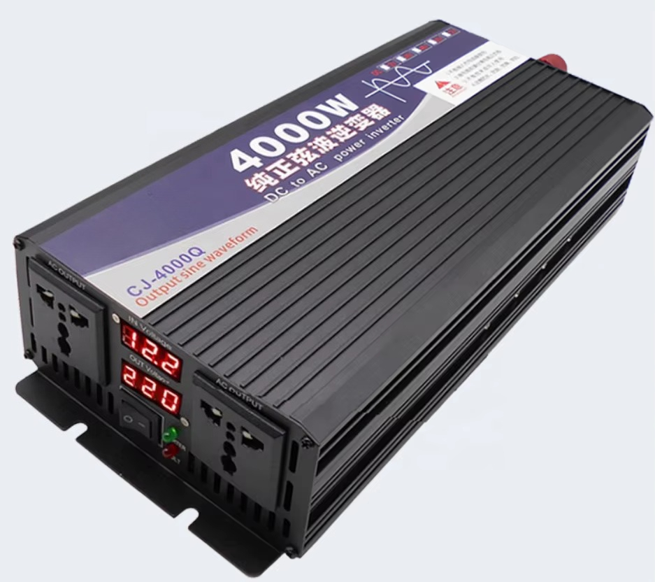 Pure Sine Wave Inverter - NOVO Inversor de Potência de 4000w,