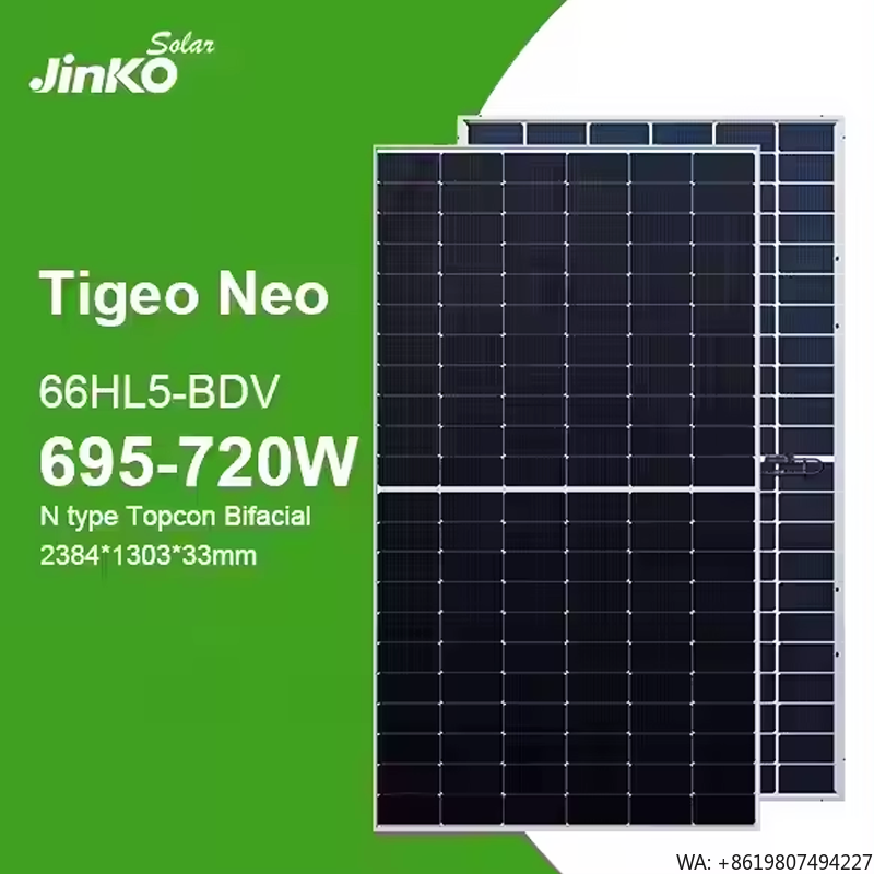 Jinko Solar Panel Tiger Neo - Painéis Solares Jinko Tiger Neo N-type