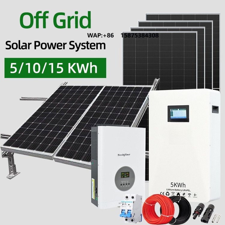 Solar Panel Monocrystalline - Preço de Fábrica: Kit Completo de