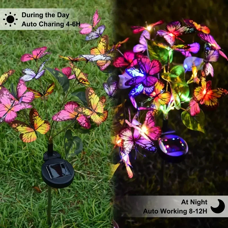 Solar led borboleta luzes do j - Solar Street Light Led avaliação e preço