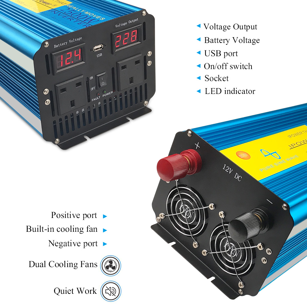 Inversor de Onda Senoidal Pura - Pure Sine Wave Inverter avaliação e preço