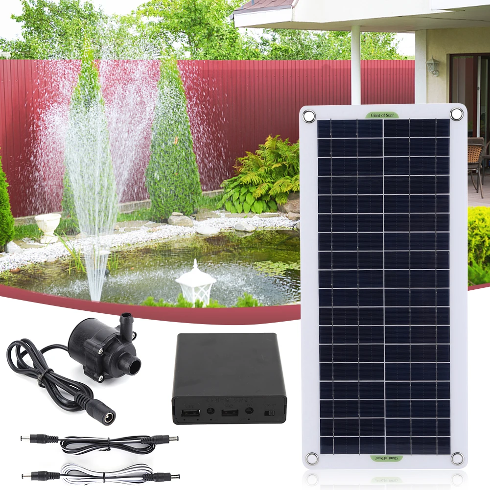 Bomba de Água Solar Sem Escova - Solar Panel Monocrystalline avaliação e preço
