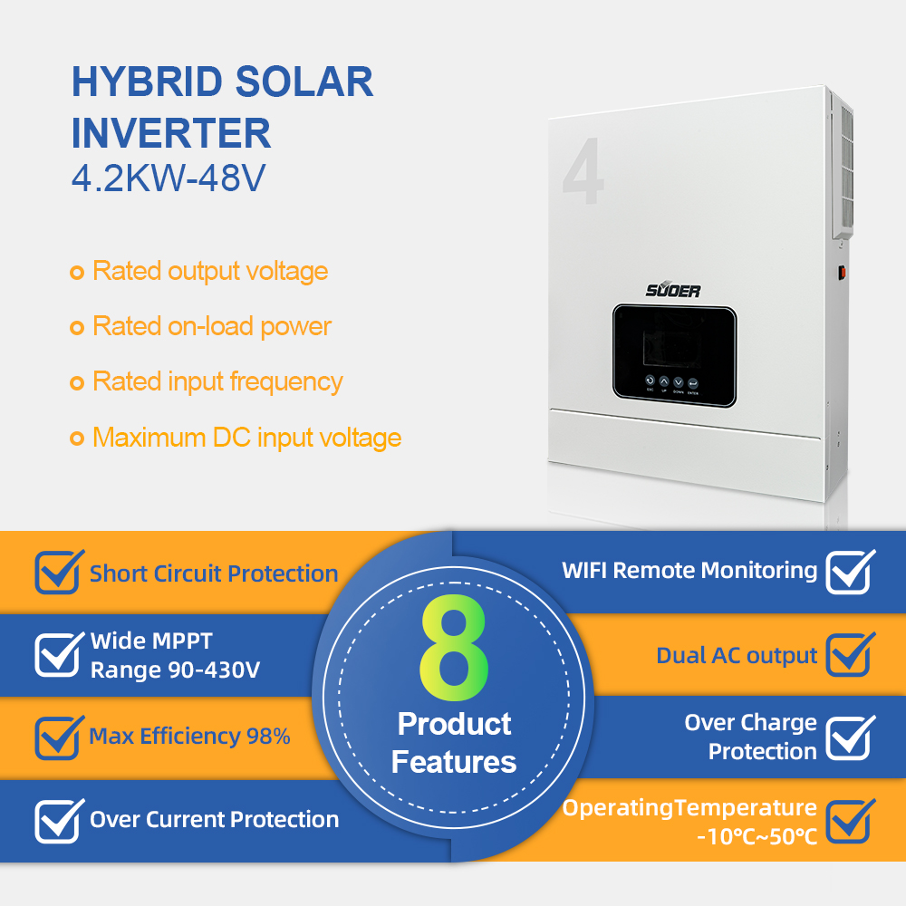 Novo 4.2kw 24v 230v fora da re - Pure Sine Wave Inverter avaliação e preço