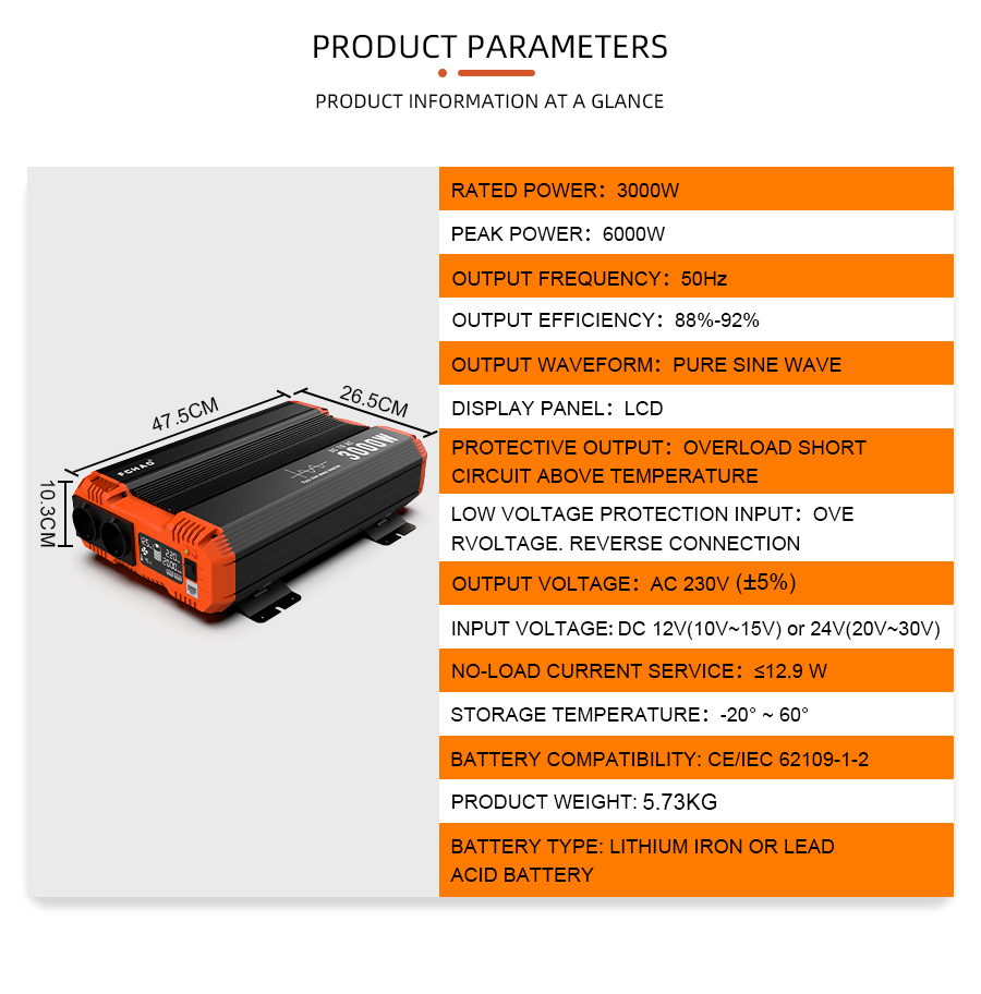 Inversor de Onda Senoidal Pura - Pure Sine Wave Inverter avaliação e preço