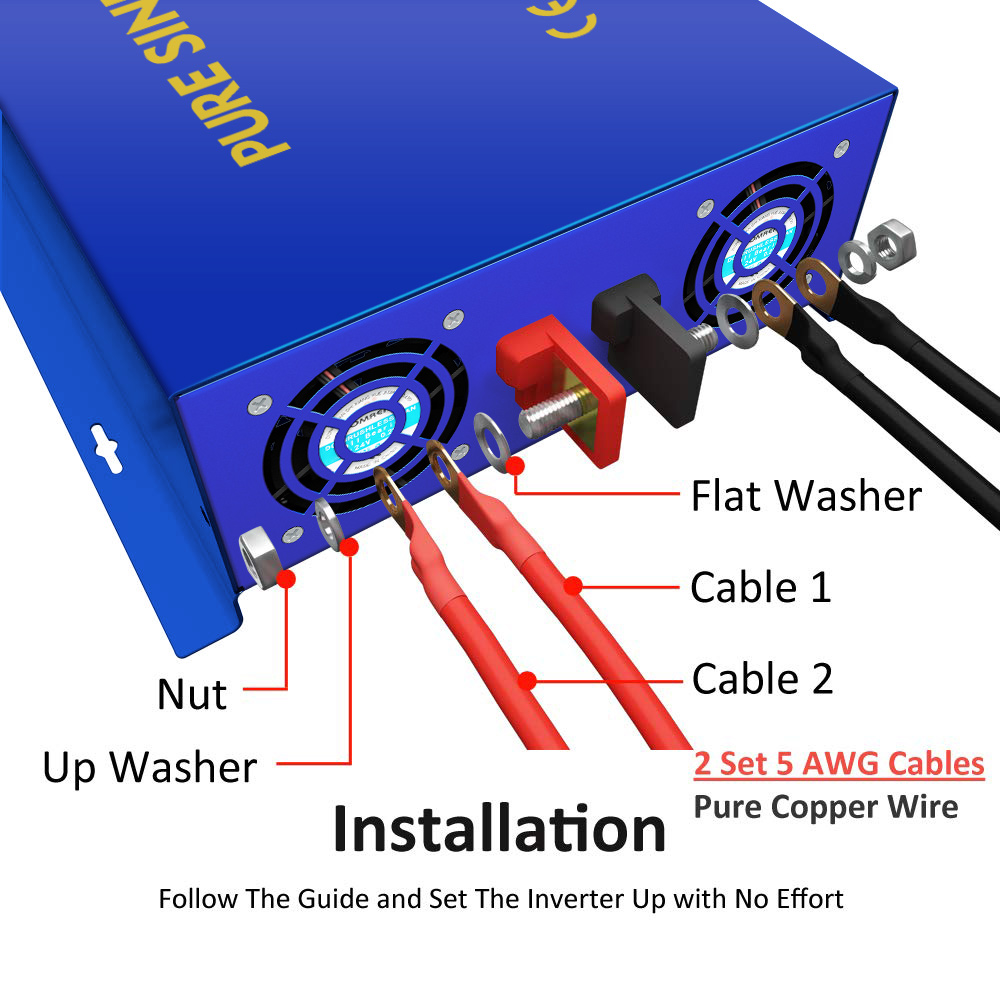 2026 Lançamento Quente WZRELB  - Pure Sine Wave Inverter avaliação e preço