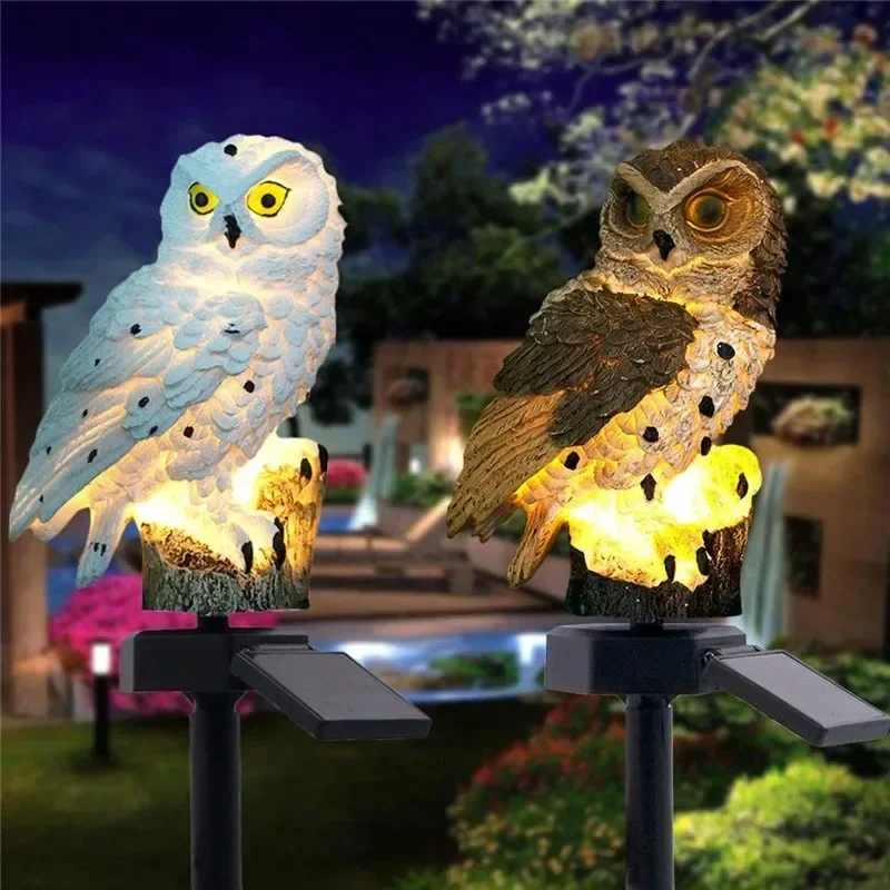 Estátua de Coruja Solar com Lu - Solar Street Light Led avaliação e preço