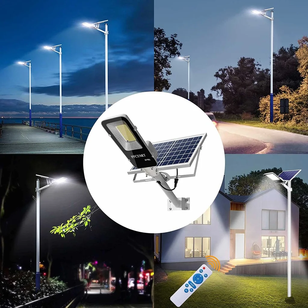 200w poderosa luz solar ao ar  - Solar Street Light Led avaliação e preço