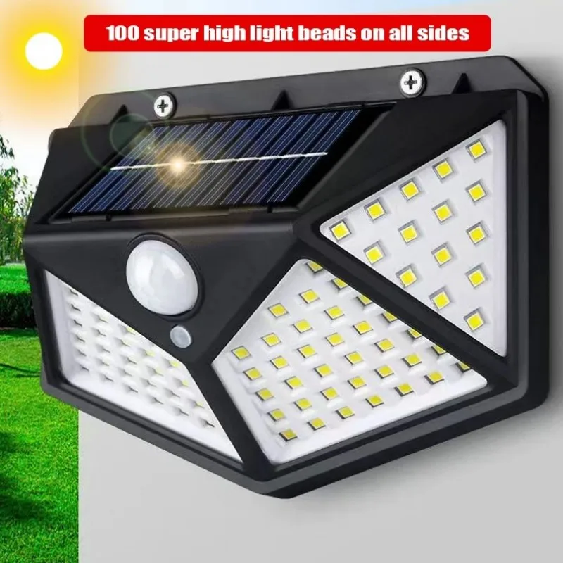 100led multifuncional lâmpada  - Solar Street Light Led avaliação e preço